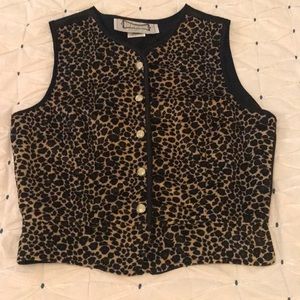COPY - Hype brand: ladies Really soft animal print vest